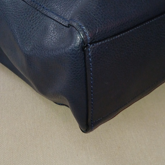 Coach Derby blue leather tote - Picture 7 of 10